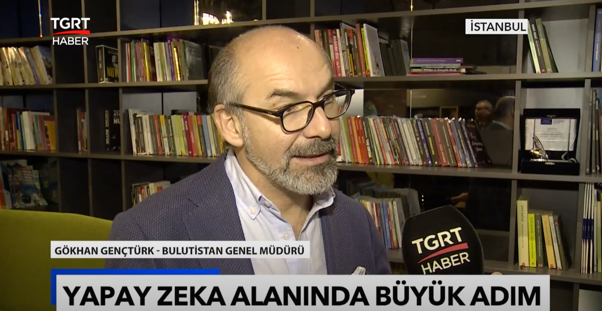 Bulutistan Türkiye Genel Müdürü Gökhan Gençtürk - TGRT Haber Röportajı